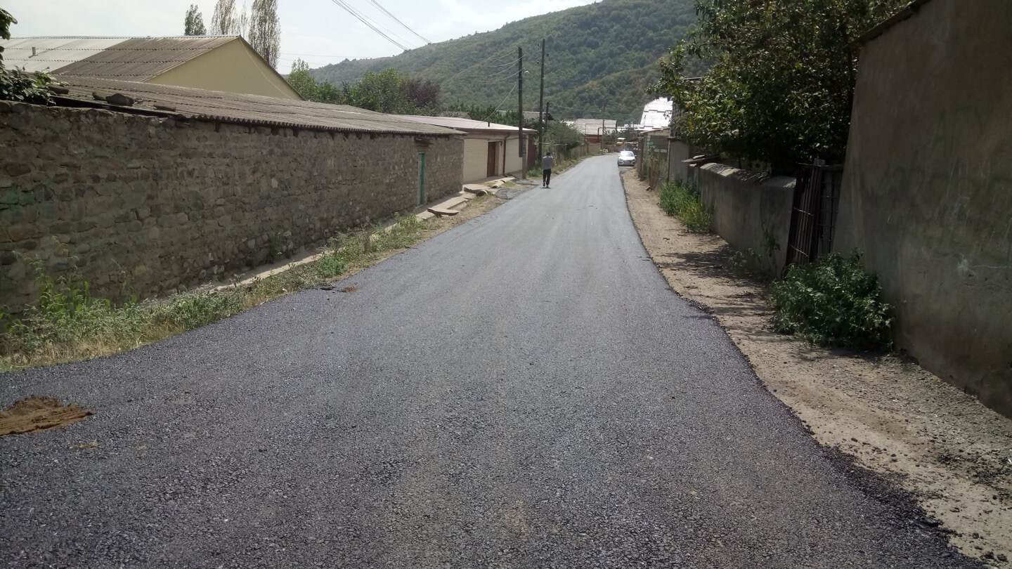 Улица Джафарова после ремонта